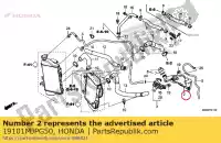19101MJPG50, Honda, tank reserve honda  1000 2017 2018 2019, New