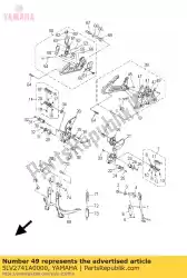 Here you can order the arm 1 from Yamaha, with part number 5LV2741A0000: