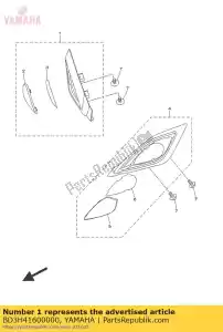 yamaha BD3H41600000 koplamp 2 - Onderkant