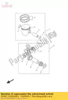 5MW116500000, Yamaha, connecting rod assy yamaha  yz 250 2001 2002 2003 2004 2005 2006 2007 2008 2009 2010 2011 2012 2013 2014 2015 2016 2017 2018 2019 2020 2021, New