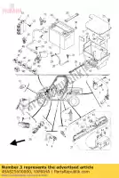 4BA825600000, Yamaha, interruttore termico yamaha dt fzs yfm yxr 125 400 450 600 660 1998 1999 2000 2001 2002 2003 2004 2005 2006, Nuovo