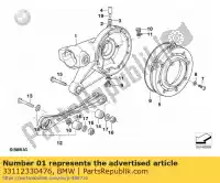 33112330476, BMW, housing silver abs bmw  850 1100 1150 1994 1995 1996 1997 1998 1999 2000 2001 2002 2003 2004 2005 2006, New