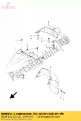 Tutaj możesz zamówić przedni b? Otnik od Yamaha , z numerem części 5B2F151100LK: