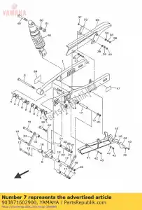 yamaha 903871602900 ko?nierz - Dół