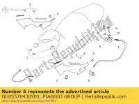 GU05570430Y03, Piaggio Group, panel del cuerpo moto-guzzi breva breva v ie norge sport 850 1100 1200 2005 2006 2007, Nuevo