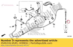 honda 45461HL3A40 molla, cavo di parcheggio - Il fondo