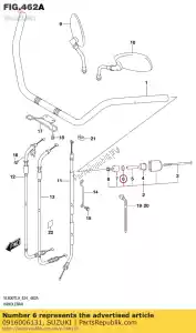 suzuki 0916006131 lavadora, 6.5x16x4 - Lado inferior