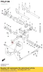 Here you can order the gear shift lever assy. From Suzuki, with part number 2560048G11: