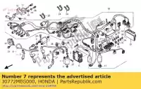 30772MEG000, Honda, cordon cordon, l. fr. haute honda vt shadow ca spirit c2  s c2s c cs black c2b vt750c vt750ca vt750c2 vt750c2b vt750c2s vt750cs 750 , Nouveau