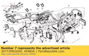 Honda 30772MEG000 cordy assy., l. fr. alto - Il fondo