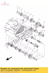 Qui puoi ordinare collare da Yamaha , con numero parte 1SCE72780000: