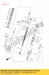 Here you can order the seal, steering from Yamaha, with part number 21LF34620000: