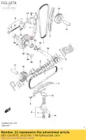 0811263030, Suzuki, Bearing suzuki  dl sv 1000 2002 2003 2004 2005 2006 2007 2008 2009 2010 2014 2015 2016 2018, New