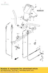 Here you can order the bracket,steerin from Suzuki, with part number 5618005G00: