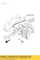 6311039GC0GHK, Suzuki, garde-boue, arrière suzuki vz intruder m800 u zu z vz800z 800 , Nouveau