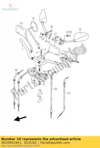 Suzuki 5620001841 conjunto balanceador, ha - Lado inferior