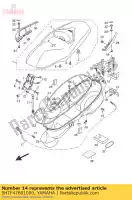 5HTF47801000, Yamaha, conjunto de bloqueo de asiento yamaha cw vp yn yp 50 125 250 300 400 2005 2006 2007 2008 2009 2010 2011 2012 2013 2014 2015 2016, Nuevo