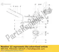 484704, Piaggio Group, Complete reservoir aprilia derbi gilera piaggio vespa  atlantis atlantis bullet atlantis bullet e atlantis city atlantis o atlantis red bullet e atlantis two chic e boulevard diesis dna easy et fly gp gp series gpr ice lbmc25e0, lbmc25e1 lbmc50100, lbmc50101 lbmc50200, lbmc, New