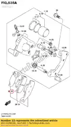 Ici, vous pouvez commander le cale auprès de Suzuki , avec le numéro de pièce 6913228C00: