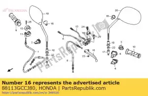 honda 88113GCCJ80 geen beschrijving beschikbaar op dit moment - Onderkant