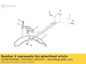 Piaggio Group GU98350440 vite - Il fondo