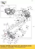 920450037, Kawasaki, Cuscinetto a sfere, 6202sh2c3 kx450d6 kawasaki  kfx klx kx 450 2006 2007 2008 2009 2010 2011 2012 2013 2014 2015 2016 2017 2018 2019 2020 2021, Nuovo