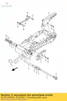 6125149000, Suzuki, spacer, rr swing suzuki gsx  g f gsxr w r1100 gsx1100f 1100 , Nuovo