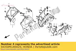 Aquí puede pedir conjunto de capucha, l. Medio (wl) * type2 1 * (type2 1) de Honda , con el número de pieza 64350MCJ000ZE: