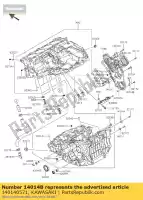 140140571, Kawasaki, position de la plaque, changer dr zx100 kawasaki h2 h2r 1000 2015 2016, Nouveau