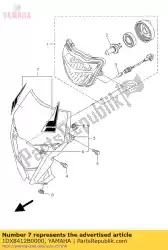 Ici, vous pouvez commander le ensemble graphique auprès de Yamaha , avec le numéro de pièce 1DX8412B0000: