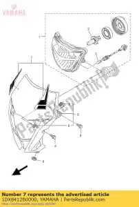 yamaha 1DX8412B0000 ensemble graphique - La partie au fond