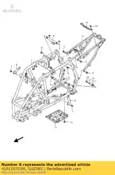 Aqui você pode pedir o placa, eng mtg f em Suzuki , com o número da peça 4191207G00: