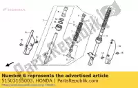 51503165003, Honda, joint anti-poussière, fr. fourchette honda crf  f xr r xr50r crf50f 50 , Nouveau