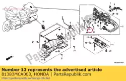 Tutaj możesz zamówić pr? T, ? Rodek od Honda , z numerem części 81383MCA003: