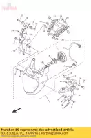 90183061A700, Yamaha, écrou, ressort yamaha  mt 660 690 700 2014 2015 2016 2017 2018 2019 2020, Nouveau