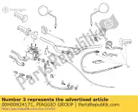 00H00924171, Piaggio Group, cabo assy acelerador derbi senda 125 2004, Novo