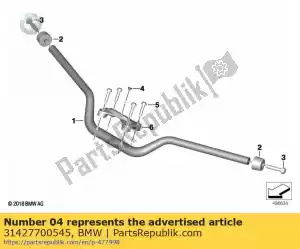 bmw 31427700545 insignia - Lado inferior