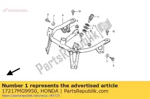 Honda 17217MG9950 rubberen sensor - Onderkant