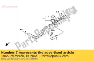 honda 18653MEW920 tube c (ai) - Bottom side