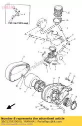 Qui puoi ordinare giunto da Yamaha , con numero parte 3BG135950000: