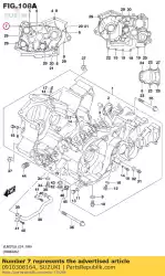 Here you can order the bolt from Suzuki, with part number 0910308164: