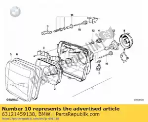 bmw 63121459138 rocker arm - Bottom side