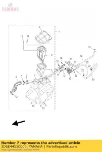 Yamaha 3D6E44550000 band - Onderkant