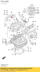 Here you can order the cushion,rlcap from Suzuki, with part number 1127324B00: