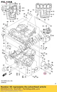 suzuki 0910312119 ?ruba - Dół