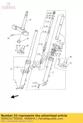 Aquí puede pedir husillo, cono de Yamaha , con el número de pieza 3GM231730000: