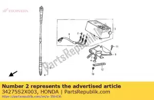 honda 34275S2X003 ampoule, base à coin - La partie au fond