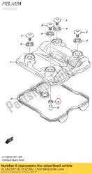 Here you can order the gasket,2nd air from Suzuki, with part number 1118235F10: