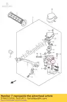 5744211010, Suzuki, tuerca, ajuste de cable suzuki  dl v-strom dr dr z gn gs gsf gsx lt lt a lt f lt z rf rg sv xf 50 80 90 125 250 300 400 450 500 550 600 650 750 850 1100 1985 1986 1987 1988 1989 1990 1991 1992 1993 1994 1995 1996 1997 1998 1999 2000 2001 2002 2003 2004 2005 2006 2007 2008 2009 2, Nuevo