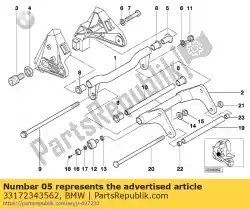 Here you can order the sleeve from BMW, with part number 33172343562: